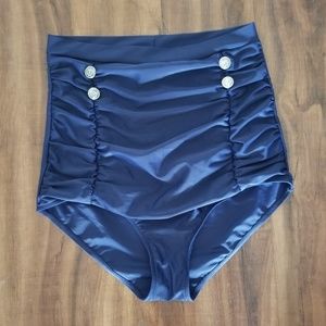 High Waisted  Bikini Bottom Size XL